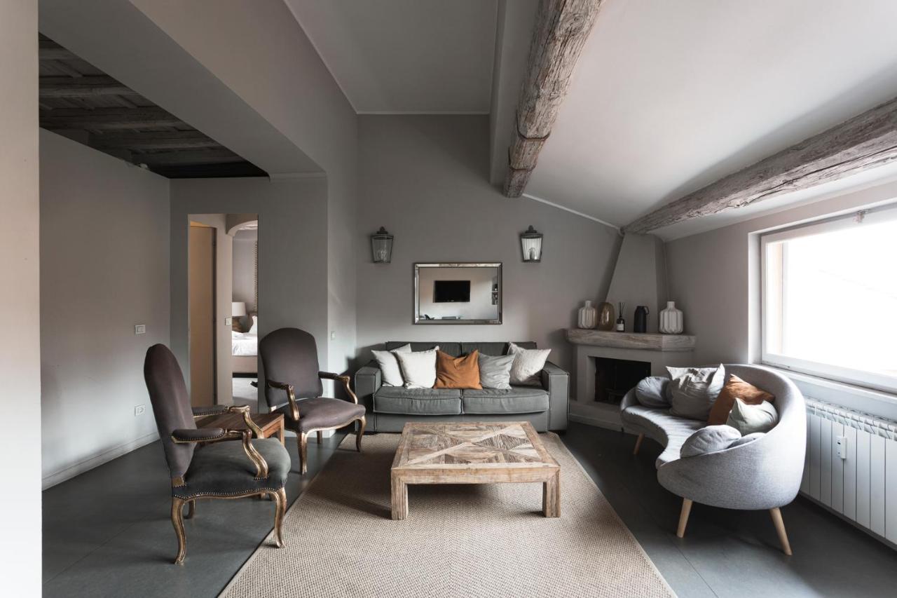 Ferienwohnung Charming Penthouse In Piazza Venezia With Terrace Rom Exterior foto